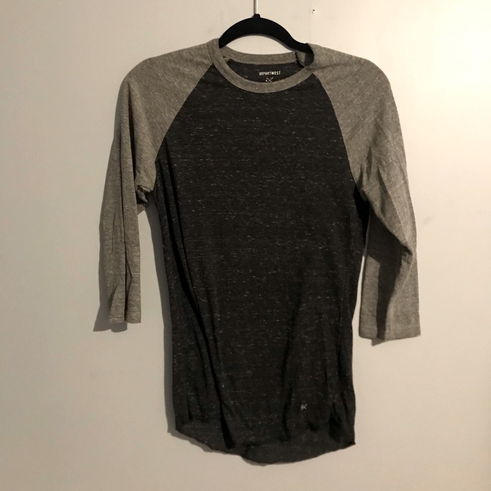 Buckle depart west raglan 3 quarter length sleeve shirt size small